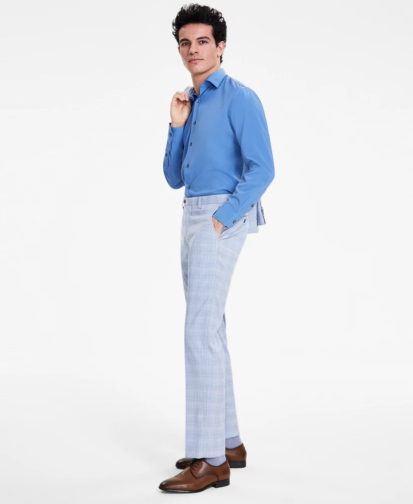 Alfani Men's Slim-Fit Stretch Solid Suit Pants, Created for Macy's