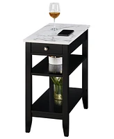 Convenience Concepts 23.5" Mdf Ah 1 Drawer Chairside End Table