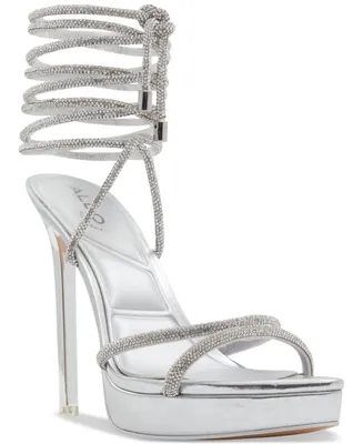 Aldo Izabella Ghillie Ankle-Tie Dress Sandals