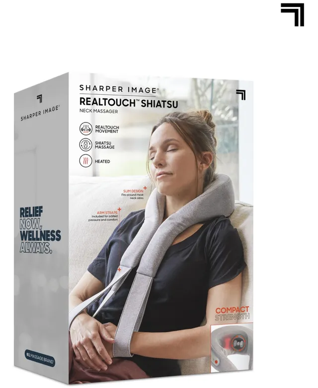  Sharper Image Realtouch Shiatsu Massager, Warming Heat