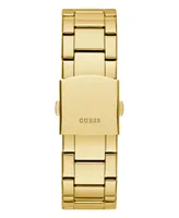 Guess Men's Multi-Function Gold-Tone Stainless Steel Watch 42mm