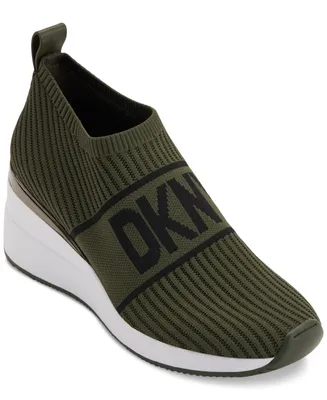 Dkny Women's Phebe Slip-On Wedge Sneakers
