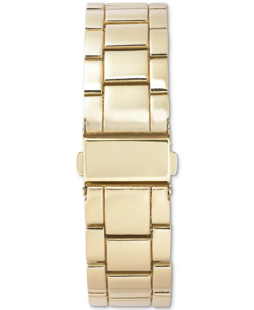 I.n.c. International Concepts Women's Gold-Tone Bracelet Watch 40mm, Created for Macy's