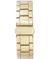 I.n.c. International Concepts Women's Gold-Tone Bracelet Watch 40mm, Created for Macy's