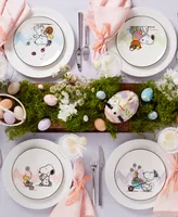 Lenox Peanuts Easter Accent Plates, Set of 4