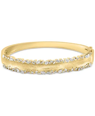 Effy Diamond Multi-Cut Bangle Bracelet (1-1/5 ct. t.w.) in 14k Gold