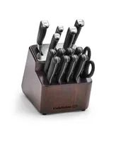 Calphalon Premier Stainless Steel 15-Piece SharpIN Knife Set with Sharpening Block