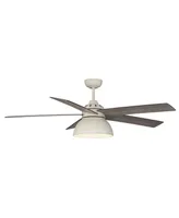 Trade Winds Lighting Trade Winds Camilla 52" Led Ceiling Fan in Distressed White