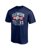 Men's Fanatics Navy Clemson Tigers Americana T-shirt