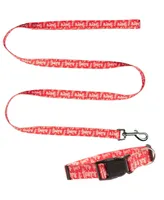 Little Earth Nebraska Huskers Collar and Leash Set