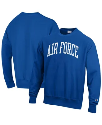 Men's Champion Royal Air Force Falcons Arch Reverse Weave Pullover Sweatshirt