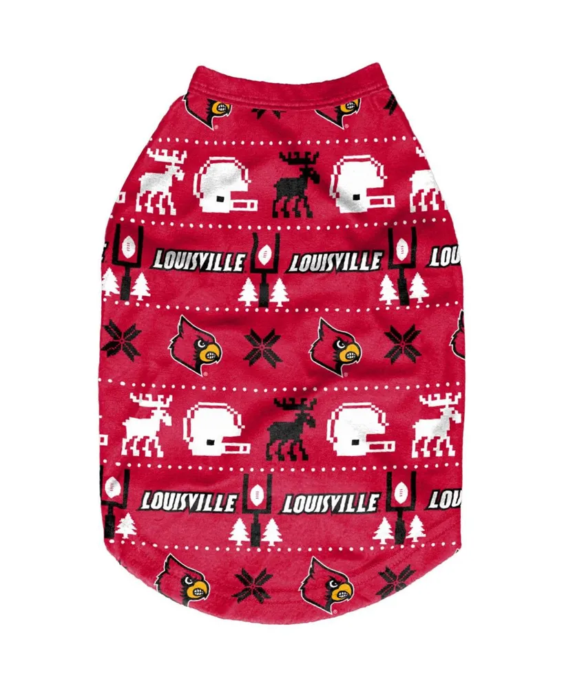 Louisville Cardinals Girls Sweatshirt Oversized Pullover