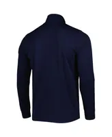 Men's Under Armour Navy Auburn Tigers Knit Warm-Up Full-Zip Jacket