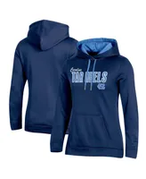 Women's Champion Navy North Carolina Tar Heels Team Pullover Hoodie