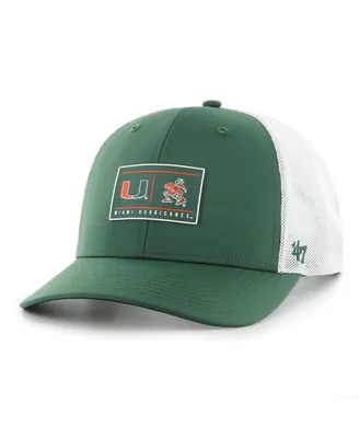 Men's '47 Brand Green Miami Hurricanes Bonita Brrr Hitch Adjustable Hat