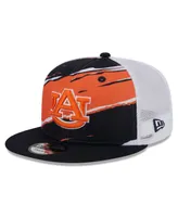 Men's New Era Navy Auburn Tigers Tear Trucker 9FIFTY Snapback Hat