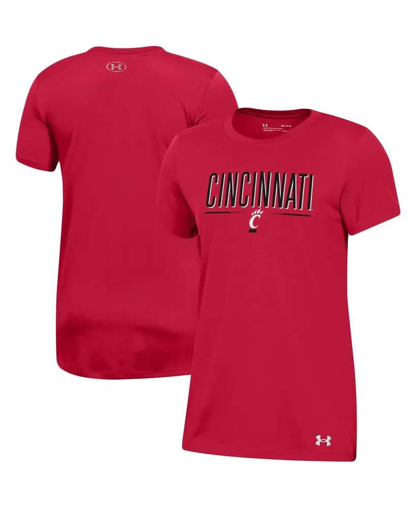 Women's Under Armour Red Cincinnati Bearcats Performance Tech Modern T-shirt