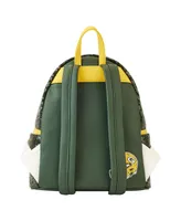 Men's and Women's Loungefly Green Bay Packers Sequin Mini Backpack