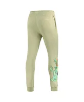 Men's Freeze Max Bugs Bunny Green Looney Tunes Delightful Jogger Pants