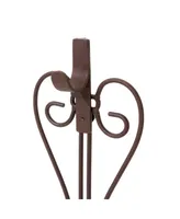 Village Lighting Company Fireplace Mantle Wreath Hanger, Elegant