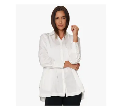 Stella Carakasi Women's Wish List Shirt In Cotton Poplin