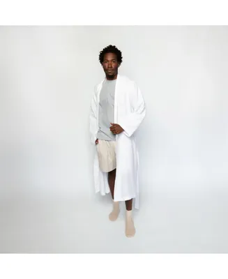 Bokser Home 100% French Linen Unisex Bathrobe