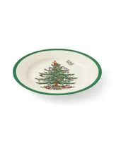 Spode Christmas Tree Salad Plate, Set of 4