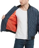 Hawke & Co. Men's Diamond Quilted Bomber Jacket