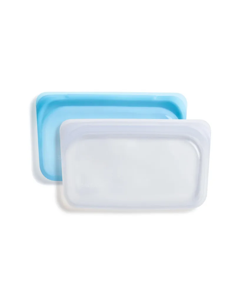 Stasher 2pk Clear Stasher Snack & Sandwich