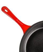 BergHOFF Neo 4pc Cast Iron Grill & Fry Pan Set, Red