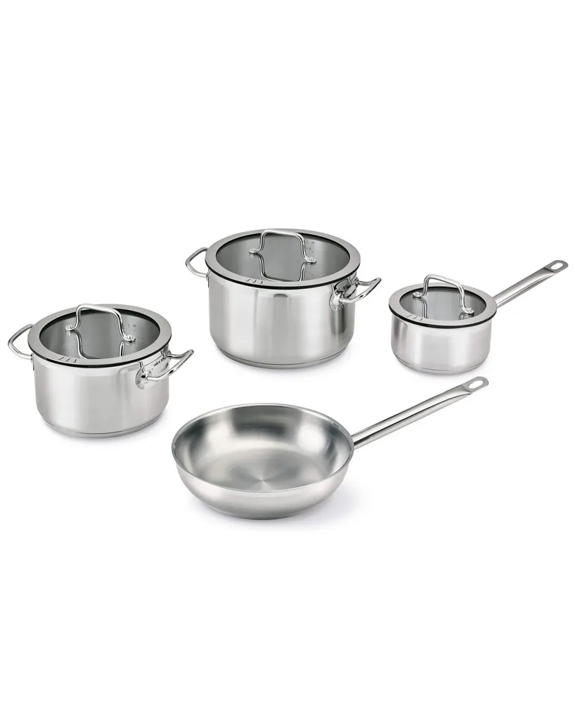 BergHOFF Gem Downdraft 18/10 Stainless Steel 7 Piece Cookware Set