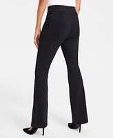 I.n.c. International Concepts Petite High-Rise Flare Pants, Created for Macy's