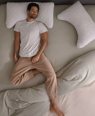 Coop Sleep Goods The Original Crescent Adjustable Memory Foam Pillow