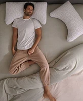 Coop Sleep Goods The Original Crescent Adjustable Memory Foam Pillow Collection