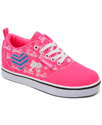Heelys Little Girls Pro 20 Barbie Wheeled Casual Skate Sneakers from Finish Line