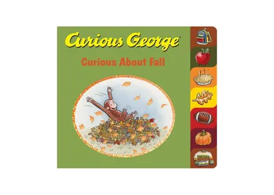 Curious George Curious About Fall Tabbed Board Book by H. A. Rey