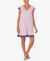 Ellen Tracy Women's Short Sleeve Nightgown