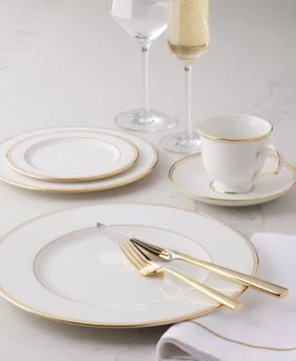 Lenox Federal Gold Dinnerware Schott Zwiesel Pure Glassware Kate Spade New York Malmo Gold Flatware