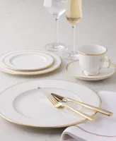 Lenox Federal Gold Dinnerware Schott Zwiesel Pure Glassware Kate Spade New York Malmo Gold Flatware