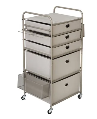 Honey Can Do Wrapping Paper Storage Cart with Wheels