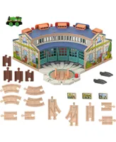 Thomas Friends Wooden Railway, Tidmouth Sheds Starter Train Set - Multi