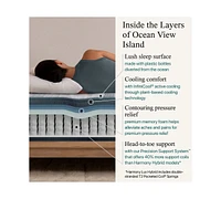 Closeout! Beautyrest Harmony Lux Hybrid Ocean View Island 13" Medium Mattress