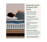 Closeout! Beautyrest Harmony Lux Hybrid Ocean View Island 13" Plush Mattress