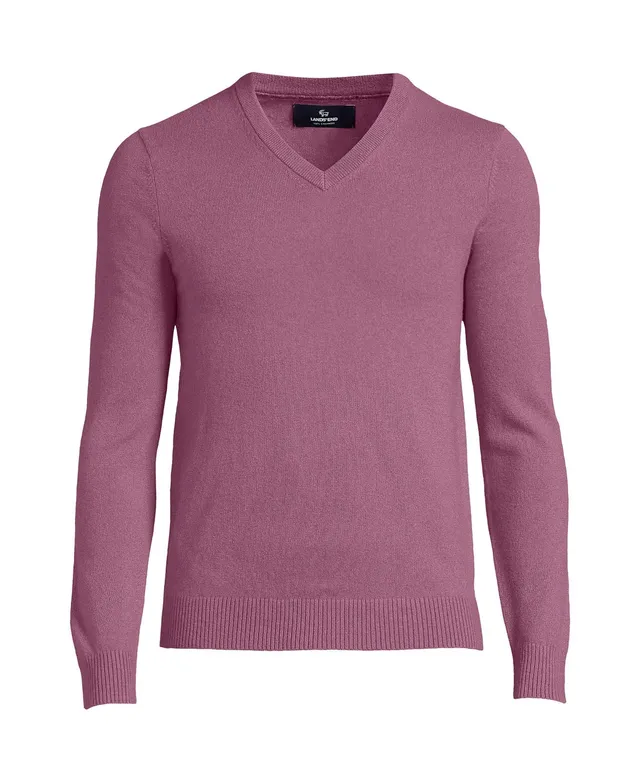 Men's Fine Gauge Cashmere V-neck Sweater