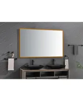 Simplie Fun 60X 36 Inch Led Mirror Bathroom Vanity Mirror With Backlight, Wall Mount Anti-Fog Memory Large