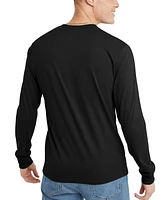 Men's Hanes Originals Tri-Blend Long Sleeve T-shirt