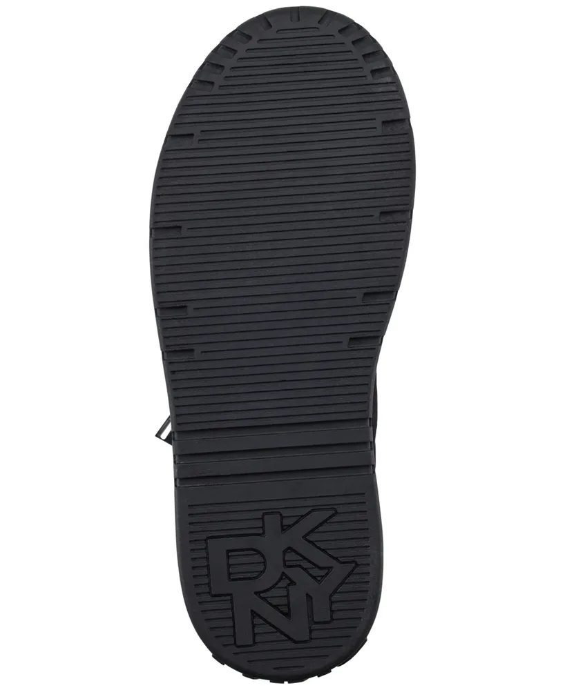 DKNY Lace-up trainers unisex black 