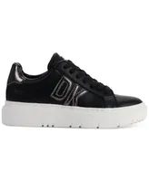DKNY Miri Lace-Up Zipper High-Top Sneakers - Macy's