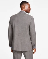 B by Brooks Brothers Men's Classic-Fit Stretch Wool Blend Suit Jacket