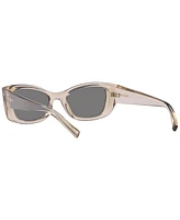 Saint Laurent Women's Sl 593 Sunglasses, Mirror YS000487